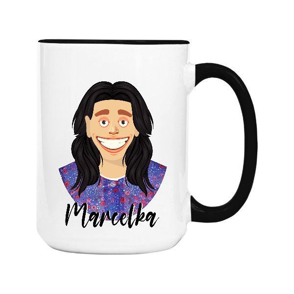  Veľký farebný hrnček Marcelka